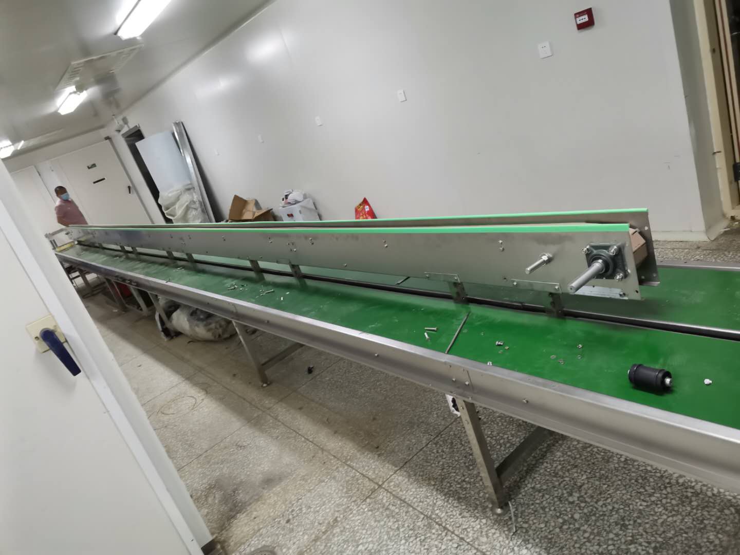 皮帶機(jī)鏈板雙層組合線